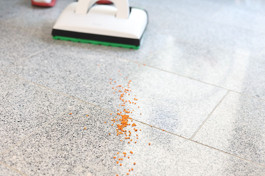 Linsen auf dem Boden